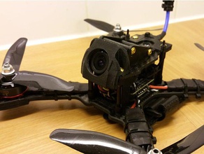 geprc gep-tx5 scimpanzé 210 fotocamera protezione 30 gradi r c i veicoli fpv di la protettore quad quadcopter 3d print model - Mito3D