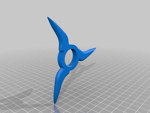 wing fidget spinner toys & games 3d print model - Mito3D