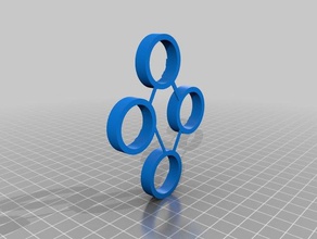 beearing hole size calibration fidget spinners 3d printing tests 3d print model - Mito3D