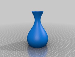 meine angepasste sin-Funktion vase Kunst kundengebundene 3d print model - Mito3D