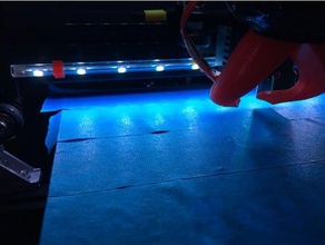 led holder ikea dioder tarantula 3d printer accessories strip tevo 3d print model - Mito3D