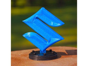 suzuki s dekor mavi stilize 3d print model - Mito3D
