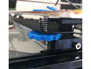 bed leveling knob 3d printer parts hictop 3dp-11 prusa i3 3d print model - Mito3D