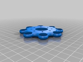 spinner 8 node mechanical toys customized 3d print model - Mito3D