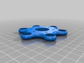 spinner 6 node mechanical toys customized 3d print model - Mito3D