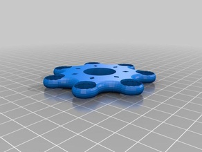 spinner 7 node mechanical toys customized 3d print model - Mito3D