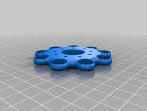 spinner 9 node mechanical toys customized 3d print model - Mito3D