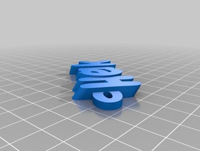 henk organización personalizado 3d print model - Mito3D