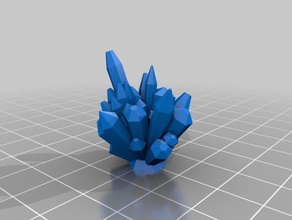 crystal Spielzeug & game Zubehör kundengebundene 3d print model - Mito3D
