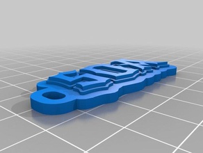 soa keychain keychains customized 3d print model - Mito3D