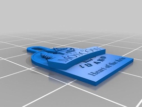 keychain keychains 3d print model - Mito3D
