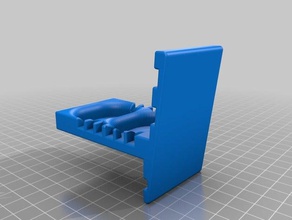 nail finisher stand remix bathroom polish 3d print model - Mito3D