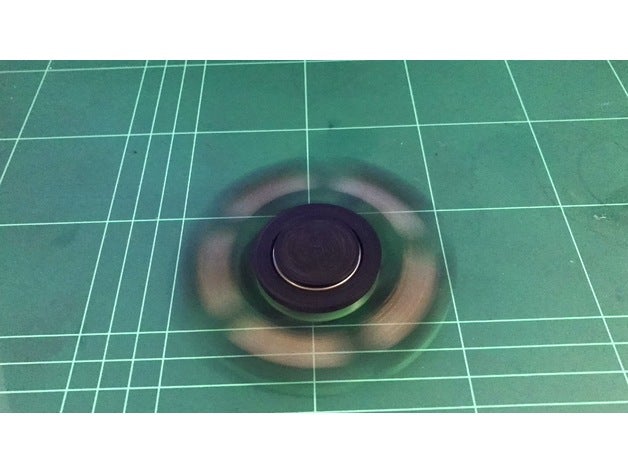 fidget money spinner gadgets 3D print model - Mito3D