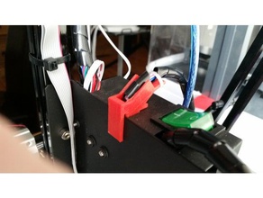 hictop eje z cable de soporte Impresora 3d accesorios guía gestión cables apoyo 3d print model - Mito3D