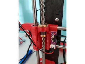 x idler z anti-backlash spring 3d printer parts leadscrew lead screw makerfarm prusa i3v prusai3 i3 mk2 rework stabiliser trapezoidal x-idler xend xends motor z-axis stabilizer 3d print model - Mito3D