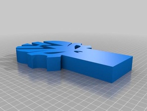 vw key fob brinquedos & games 3d print model - Mito3D