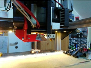 folgertech ft-5 fan mout 3d printer parts cooling duct mount ft5 3d print model - Mito3D