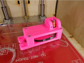 um reduced extruder 30mm filament 3d printer extruders nema17 reducer ultimaker 3d print model - Mito3D