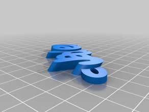 jaden organizasyon özelleştirilmiş 3d print model - Mito3D