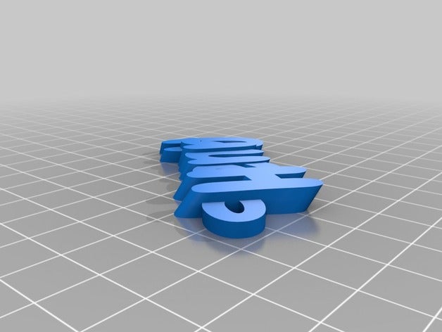 henry organização personalizado 3D print model - Mito3D