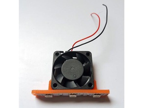 led holder 30mm fan 3d printer parts mount hotend strip tevo tarantula 3d print model - Mito3D