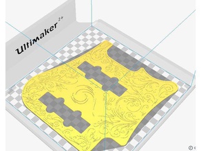 pickguard art tools 3d print model - Mito3D