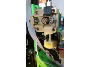 filamento de descentramiento del sensor caso más limpia Impresora 3d extrusoras limpiador ninjaflex extrusor pro metal flex tevo la tarántula 3d print model - Mito3D
