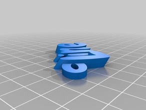 linha organização personalizado 3d print model - Mito3D