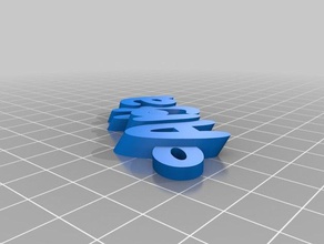 arya organización personalizado 3d print model - Mito3D