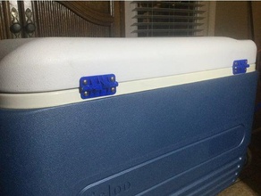 igloo cooler cerniera parti di ricambio 3d print model - Mito3D