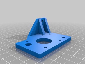 hictop z eixo de montagem do motor Impressora 3d peças 3d print model - Mito3D