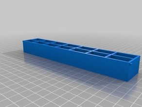 2 kere gün hap kutusu kaplar özelleştirilmiş 3d print model - Mito3D