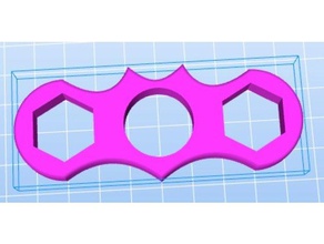 de la mano del hilandero batman como diy 608zz cojinete ffcpro ffcp 2016 fidget spinner hexágono hexagonal rodamiento 3d print model - Mito3D