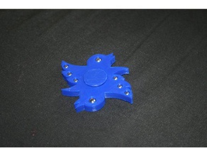 twitter spinner art bricoloup fidget hand toy 3d print model - Mito3D