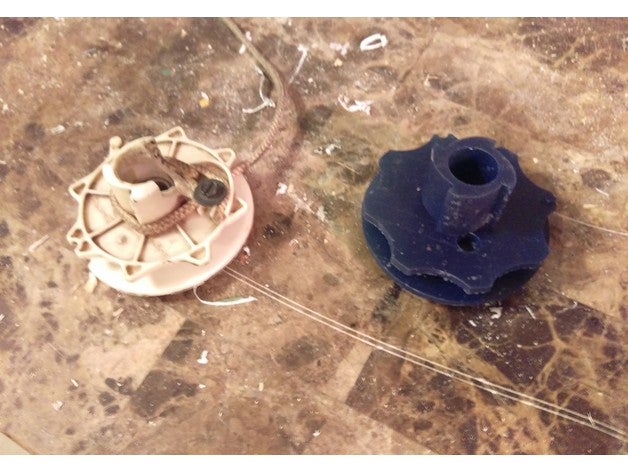 marş kasnak parçalar blower zincir testere usta formlabs poulan geri tepme bahar 3D print model - Mito3D