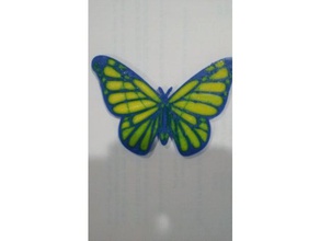 kelebek monarch 3d baskı 3d print model - Mito3D