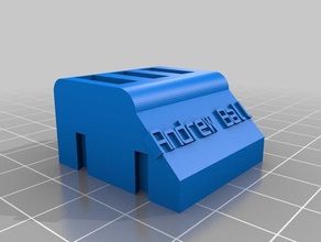 3 usb titular a parte b organização personalizado 3d print model - Mito3D
