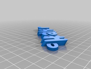 heather organization customized 3d print model - Mito3D