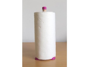 papel de cocina titular la toalla y comedor diy muebles hogar casa herramienta servilletero wohnung 3d print model - Mito3D