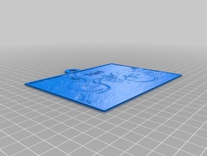 divina Arte en 2d personalizado 3d print model - Mito3D