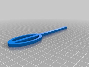 simple paint mixer your drill hobby bit 3d print model - Mito3D