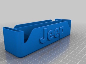 jeep Sonnenbrillen-Halter automotive 3d print model - Mito3D