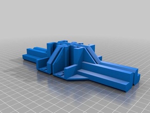 tronxy x3 Beine power-box Umzug 3d-Drucker Teile 2020 x3a 3d print model - Mito3D