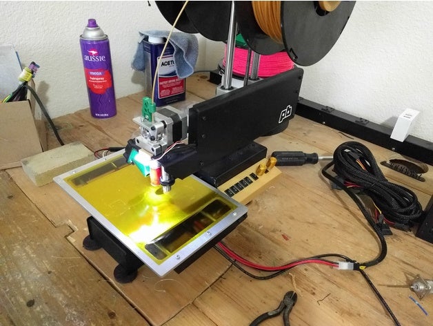 printrbot simples metal led diagrama de fiação + painel controle Impressora 3d acessórios a cama o aquecida diodo emissor luz assim interruptor t3d 3D print model - Mito3D