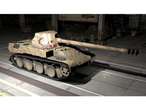 rhm die skorpion-g Fahrzeuge Deutsch Modell skorpion tank destroyer Welt tanks 3d print model - Mito3D