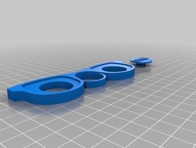 de la mano spinner optimaker gafas juegos y juguetes 3D print model - Mito3D