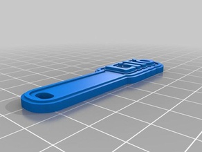lil chaveiros personalizado 3d print model - Mito3D
