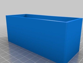 bakje a4 ladekast 2 op een rij portaherramientas y cajas personalizado 3d print model - Mito3D
