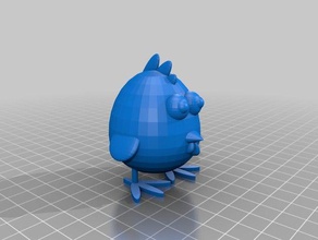 sam tavuk heykeller 3d print model - Mito3D