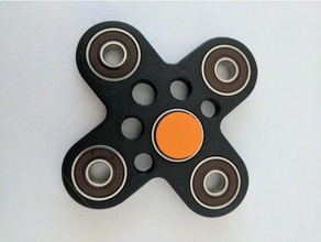 quad oscillare fidget spinner giocattolo & accessori di gioco mano 3d print model - Mito3D